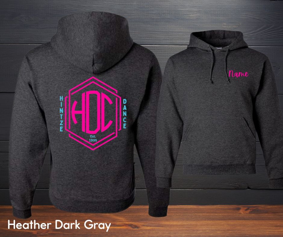 Embroidered YOUTH Hintze Dance Monogram Hooded Sweatshirt