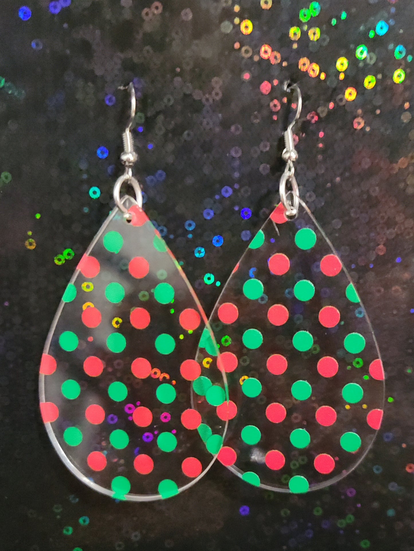 Christmas earrings