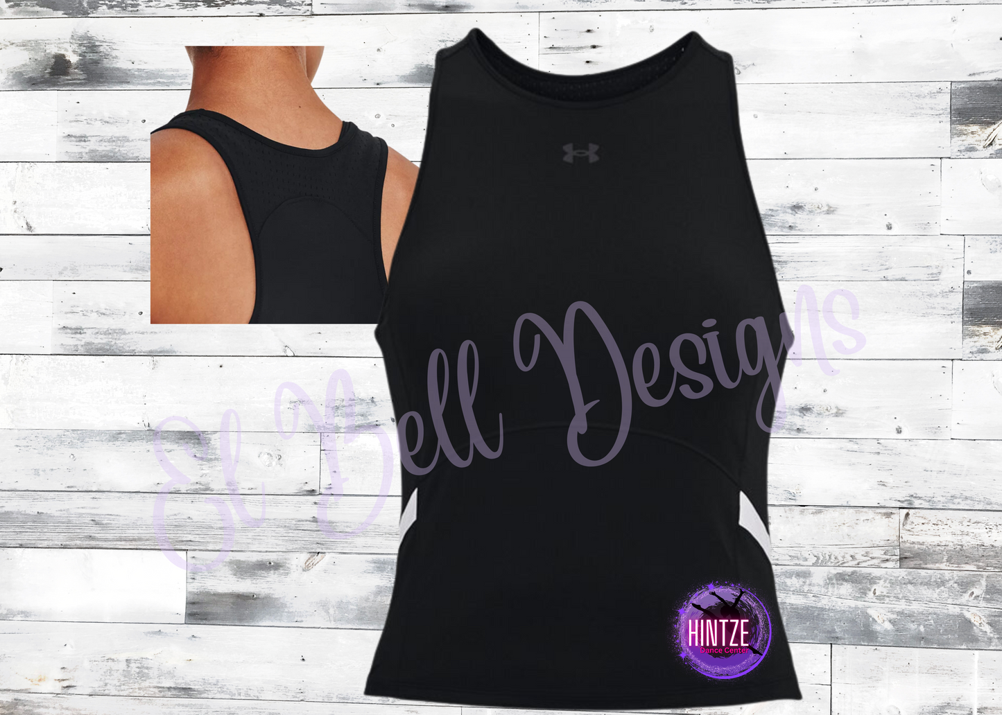 ADULT - Under Armour "Black" Racerback Tank