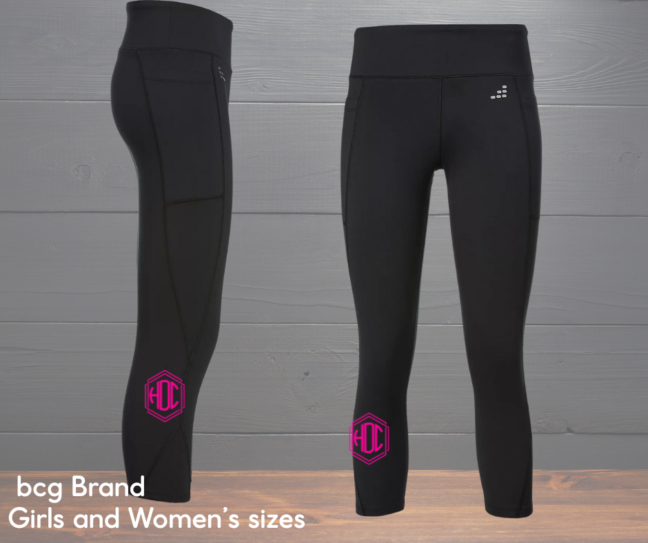 Women's- Hintze Dance Company Embroidered Leggings