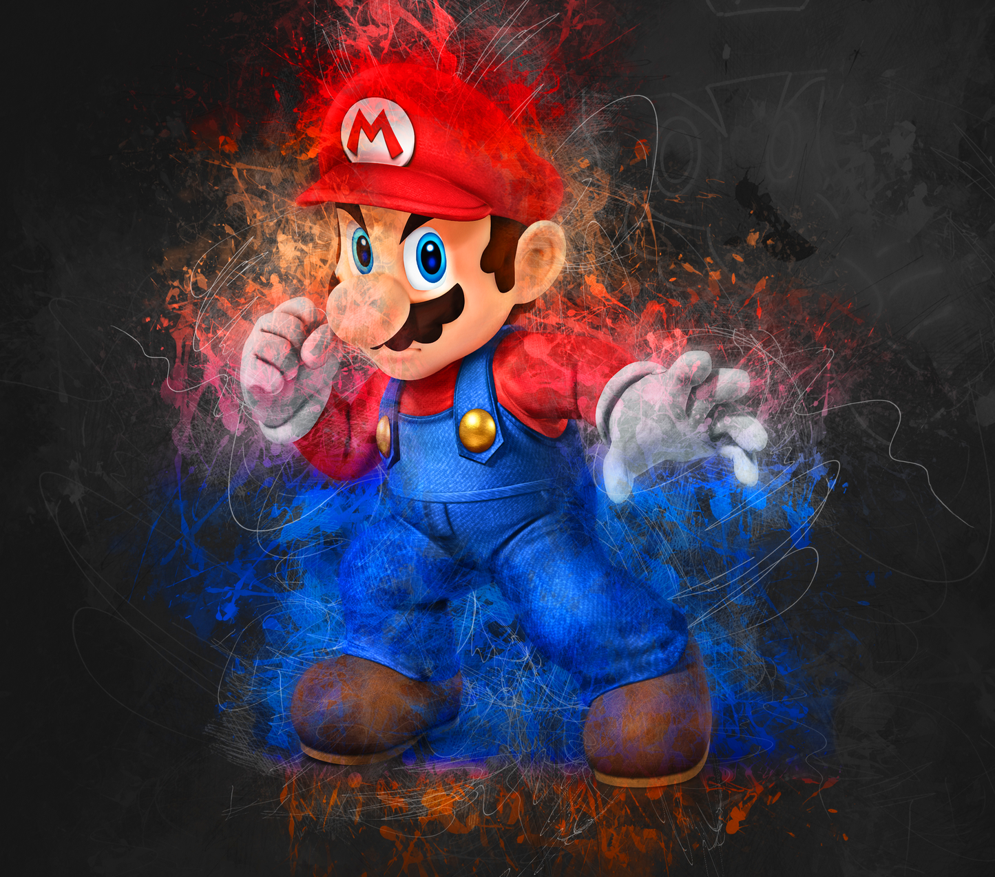 Mario Bros 20oz Skinny Tumbler