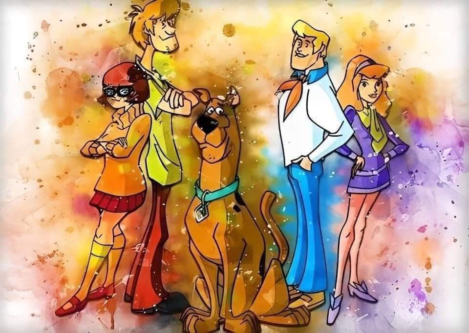 Scooby doo 20 oz Skinny Tumbler