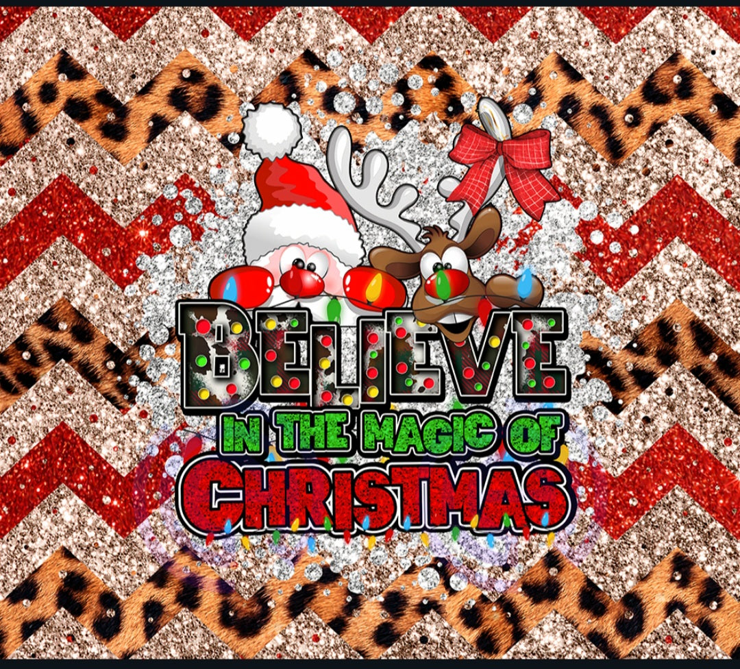 20 oz "Believe in Magic" Skinny Tumbler