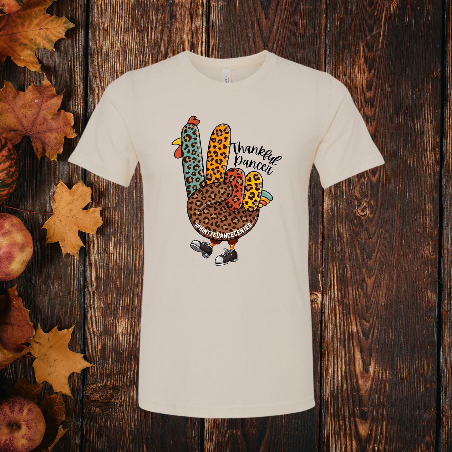 THANKFUL DANCER 🦃 Adult T-Shirt- Hintze Shirt