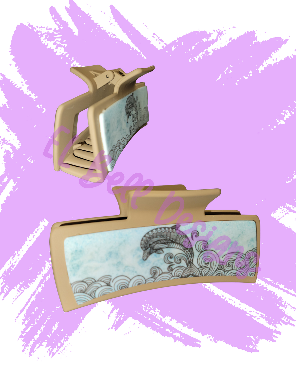 3 inch claw hairclip