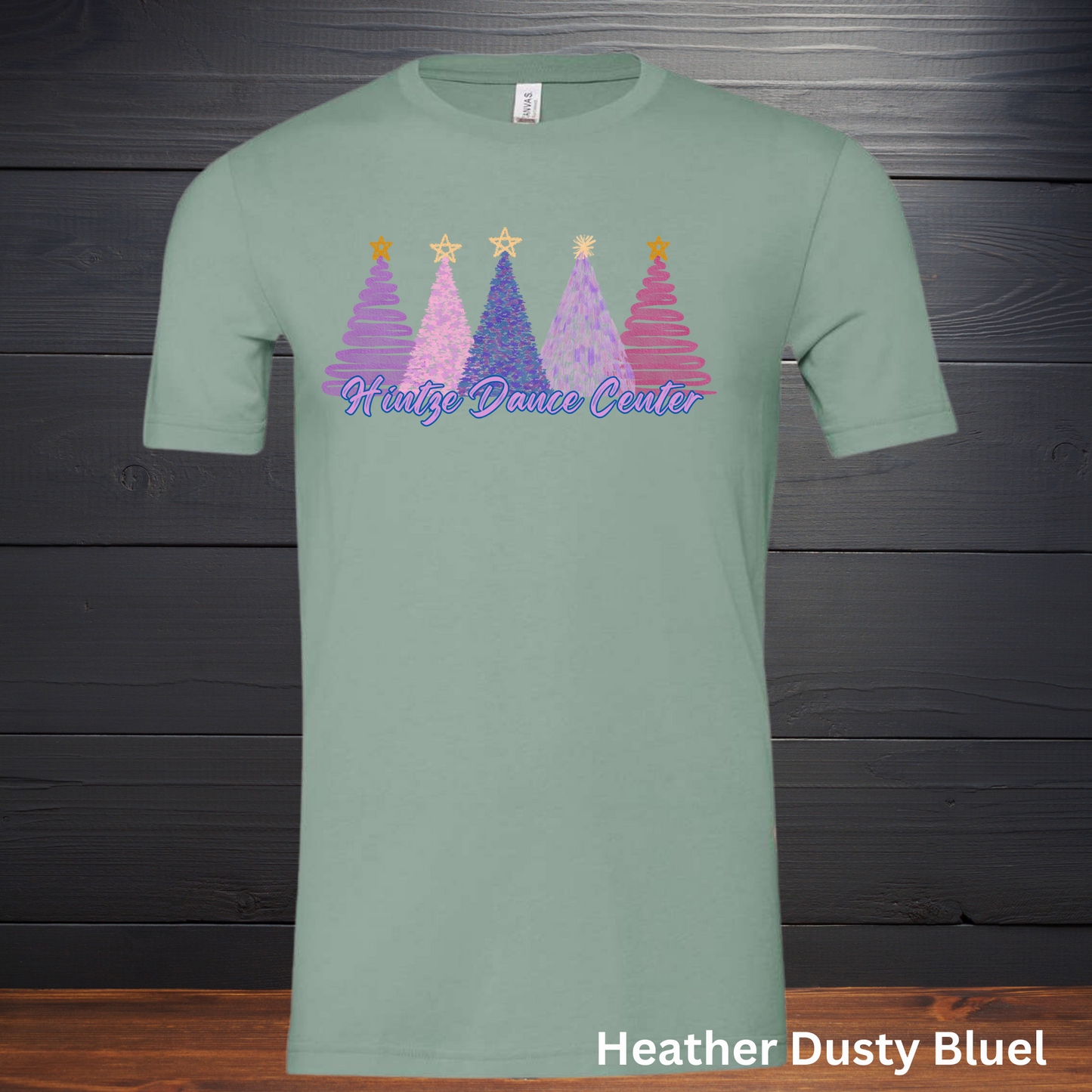 Adult T-Shirt- Hintze Christmas- TREES