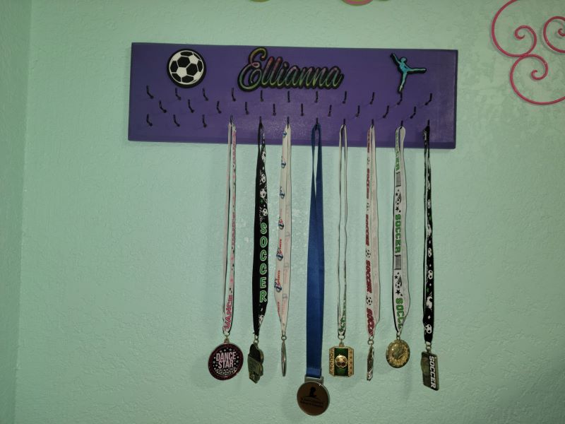 Custom Medal/Ribbon Holder