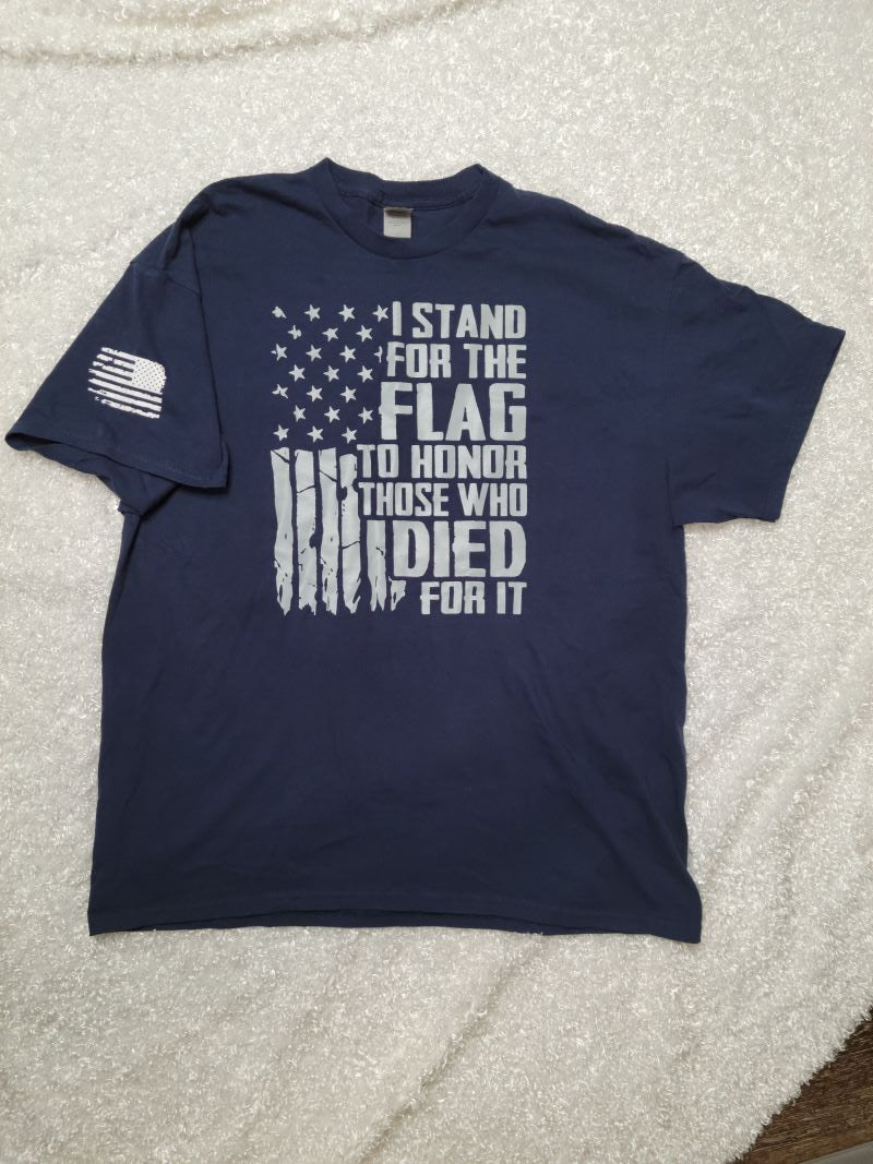 Adult Shirt - "Stand for Flag"