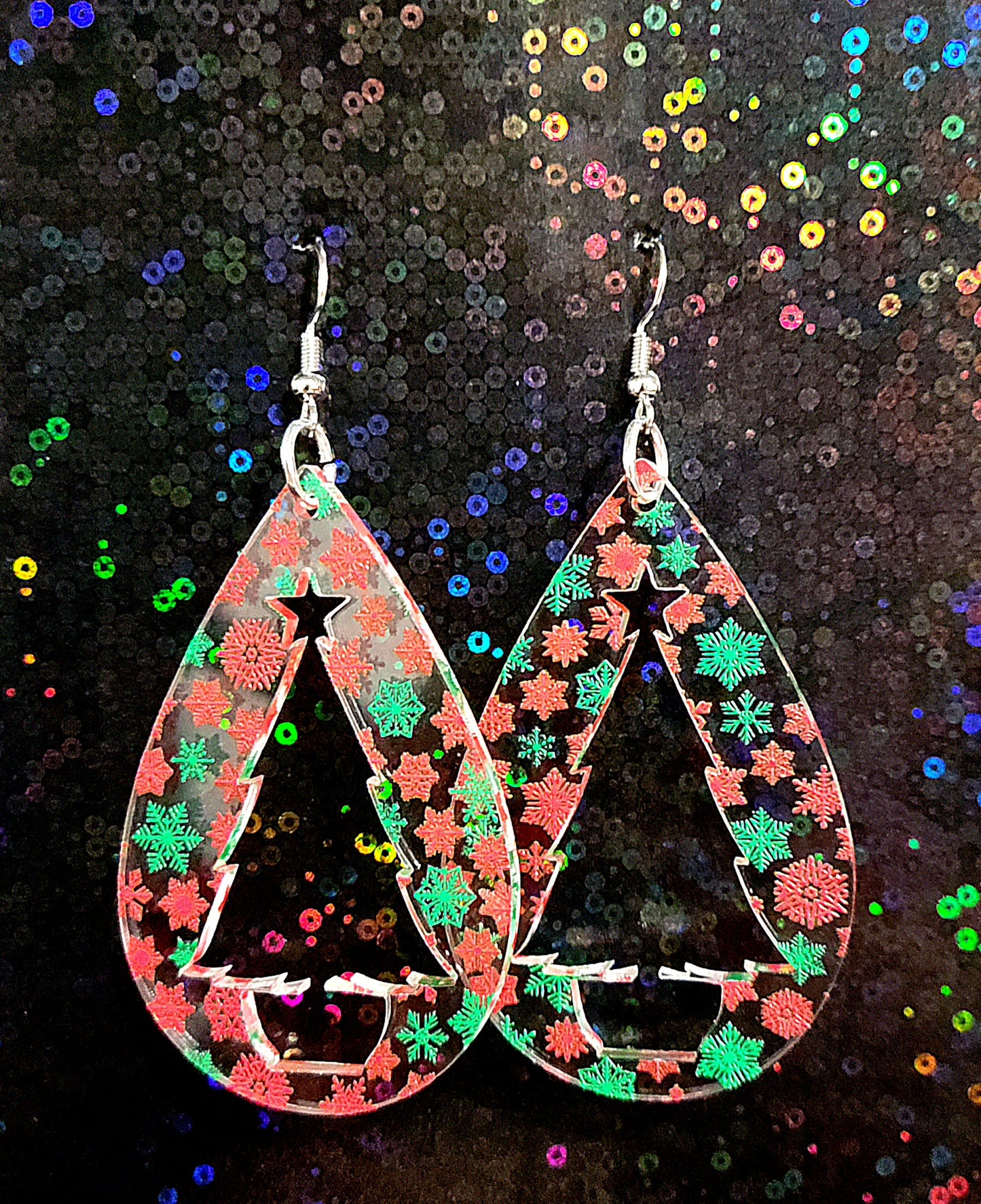 Christmas earrings