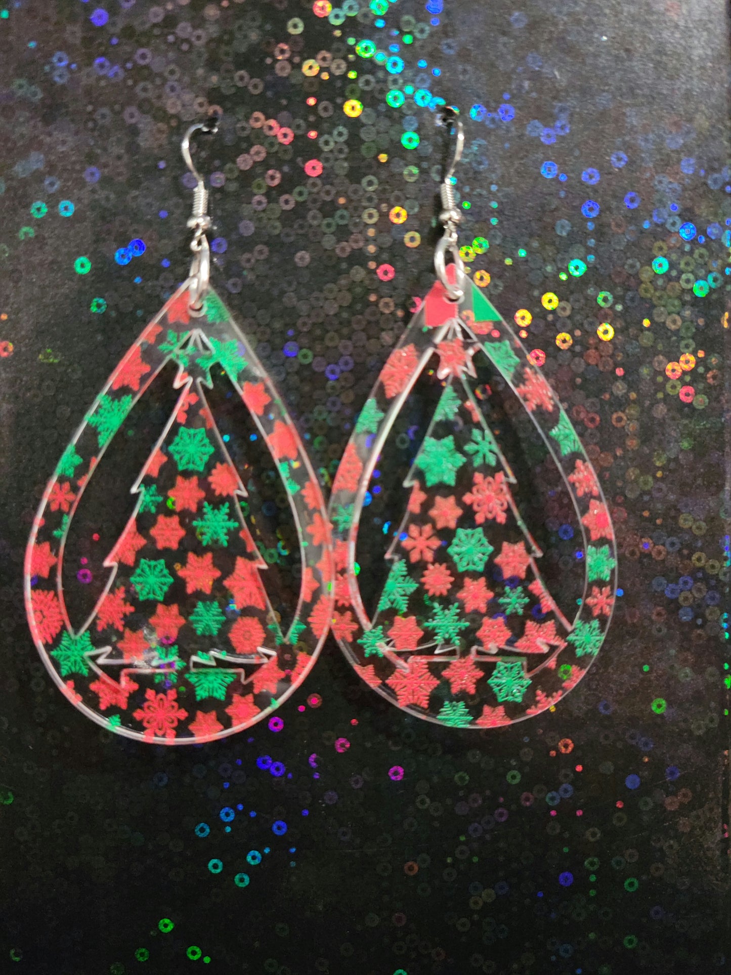 Christmas earrings