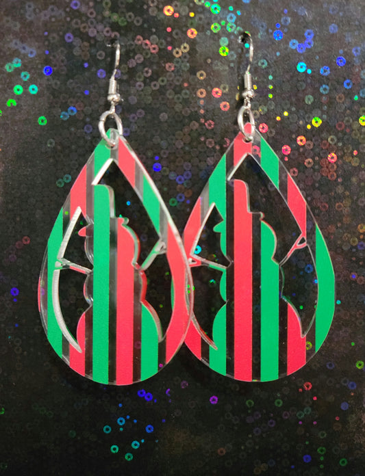 Christmas earrings