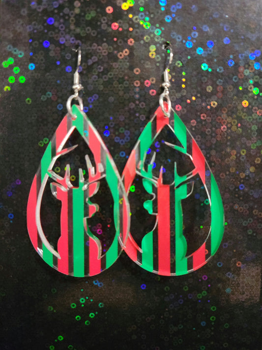 Christmas earrings