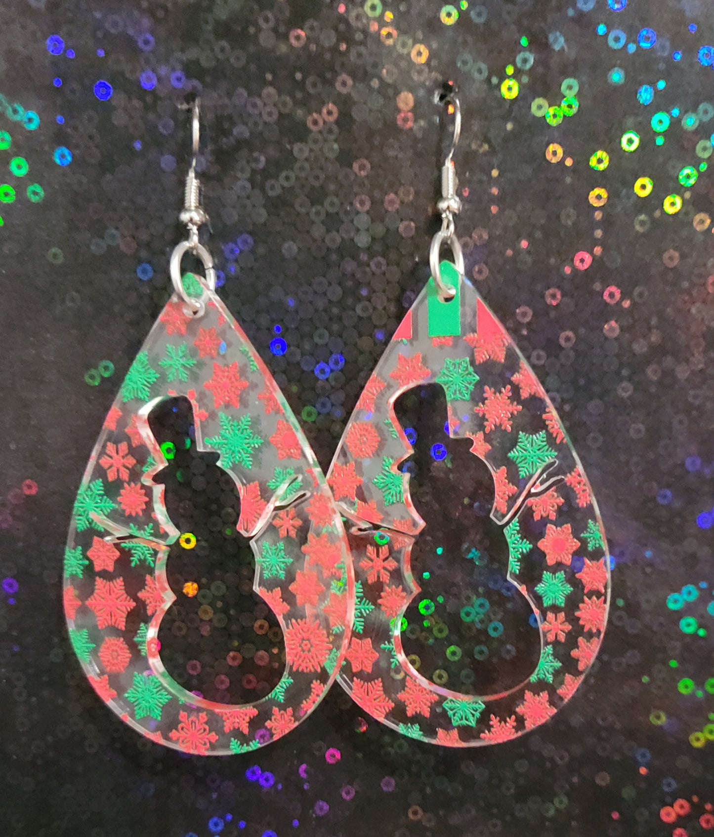 Christmas earrings