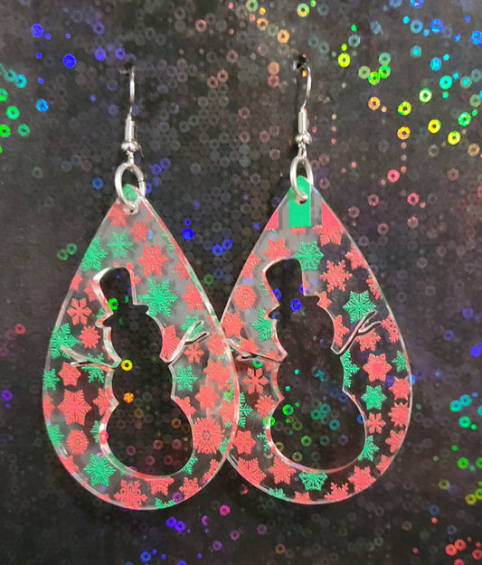 Christmas earrings