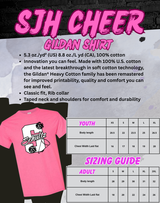 2025-26 SJH Cheer T-Shirt