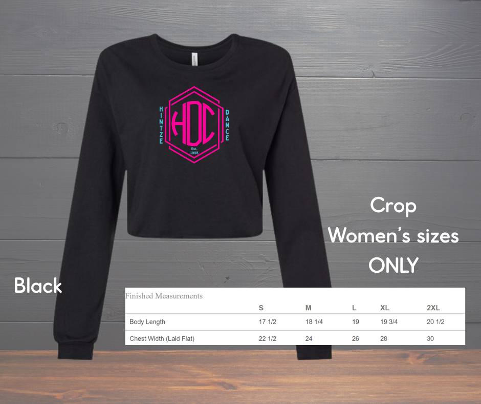 Women's crop T-Shirt- Hintze Monogram shirt