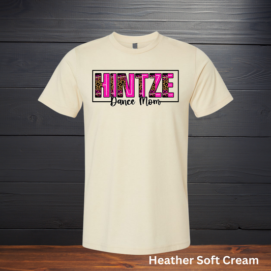 Adult T-Shirt- Hintze - Hintze Leopard and pink