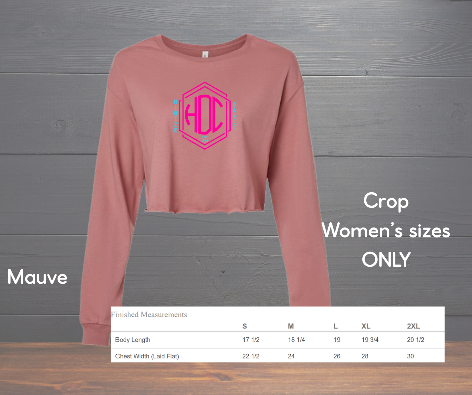 Women's crop T-Shirt- Hintze Monogram shirt