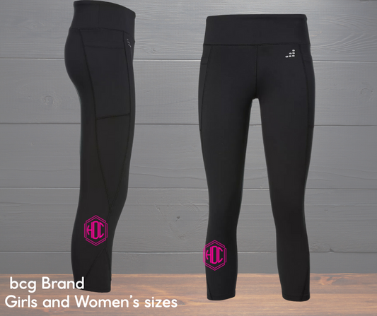 Women's- Hintze Dance Company Embroidered Leggings