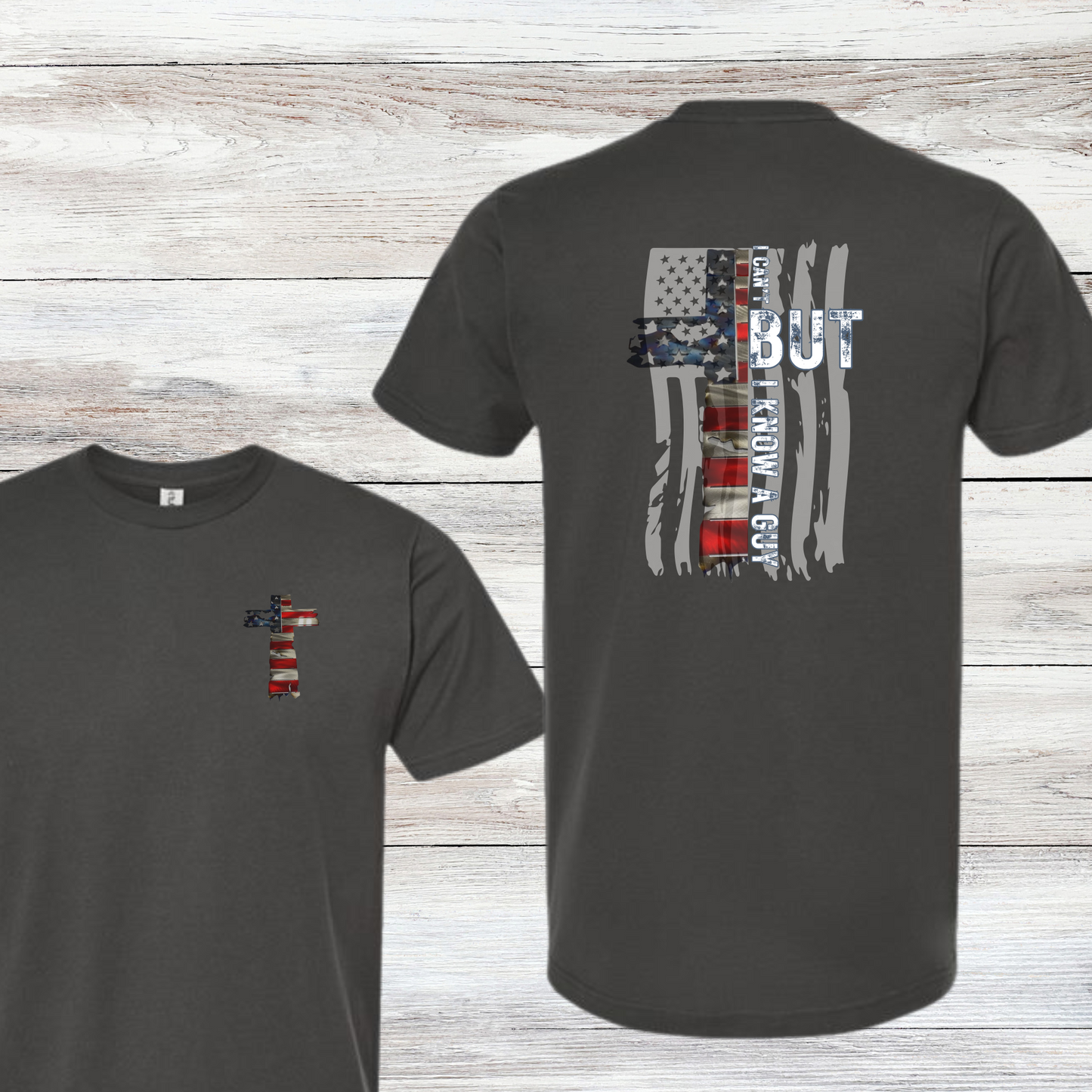 American Flag cross T-Shirt