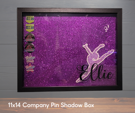 11x14 Shadow box for Competition Pins