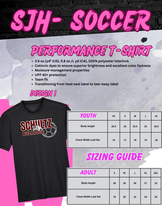 2025-26 SJH Soccer T-Shirt (Design 1)