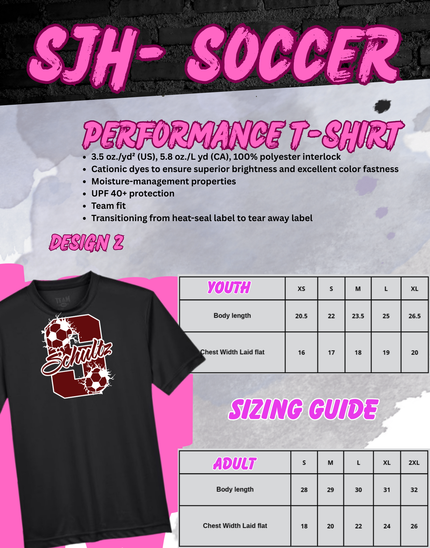 2025-26 SJH Soccer T-Shirt (Design 2)