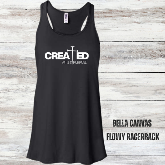 Created----Women's Bella Canvas Flowy Racerback Tank
