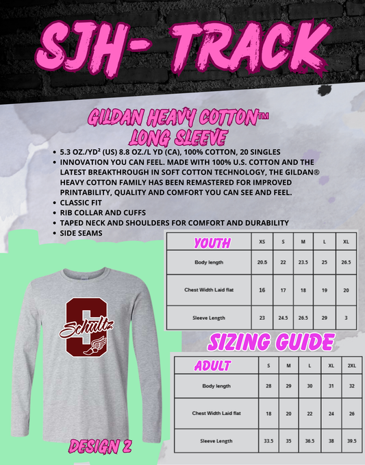 2025-26 SJH Track (design 2) Long Sleeve