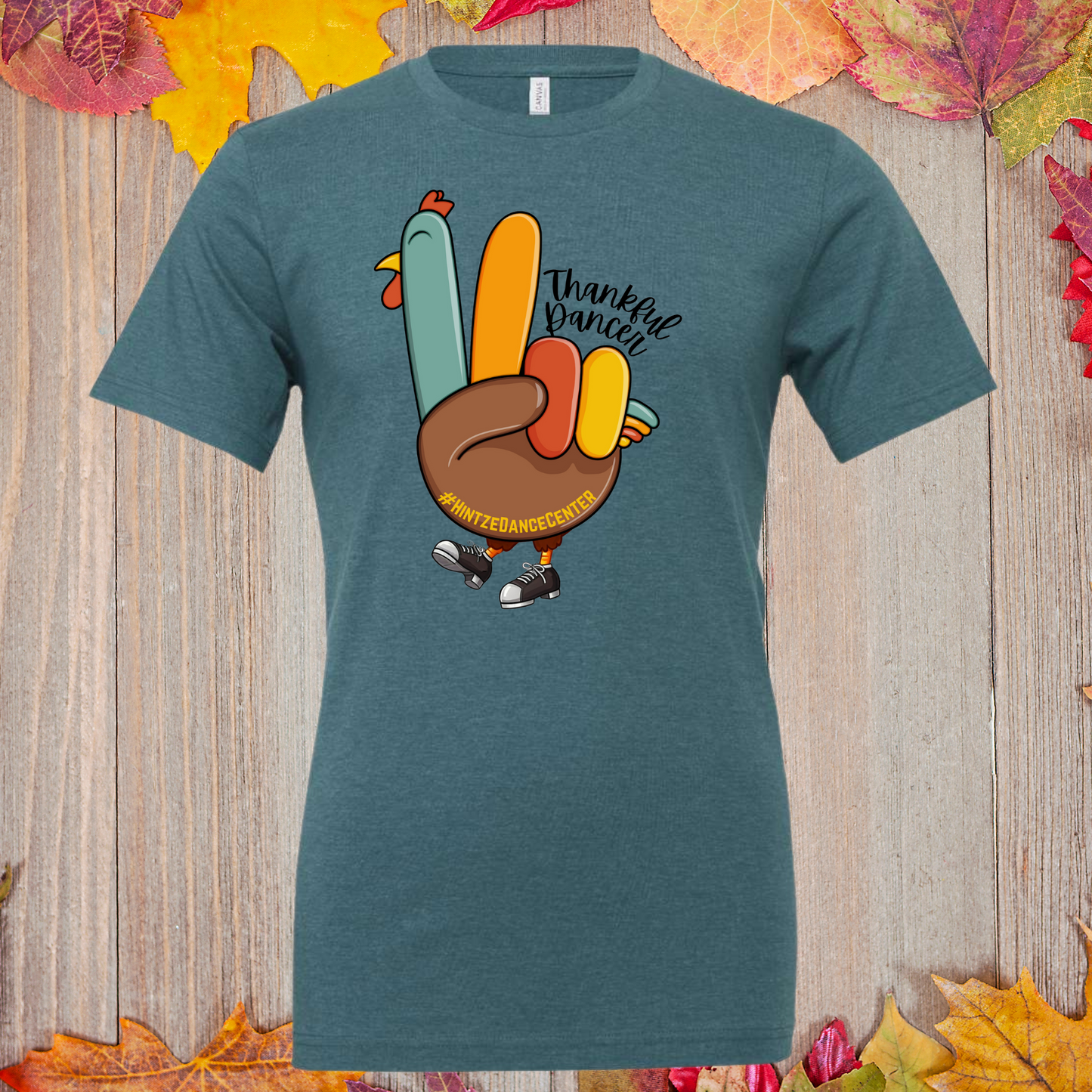 THANKFUL DANCER 🦃 Adult T-Shirt- Hintze Shirt