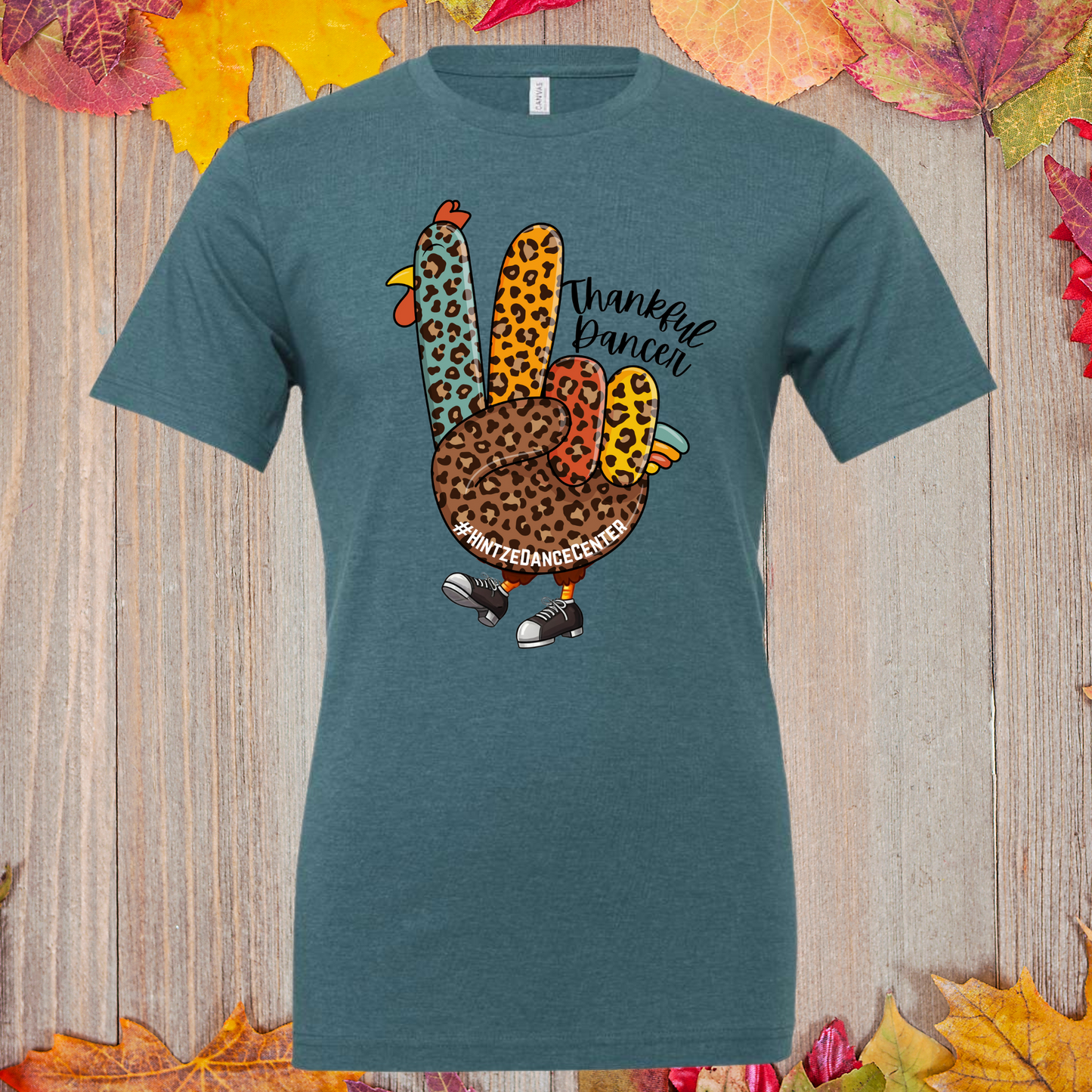 THANKFUL DANCER 🦃 Adult T-Shirt- Hintze Shirt