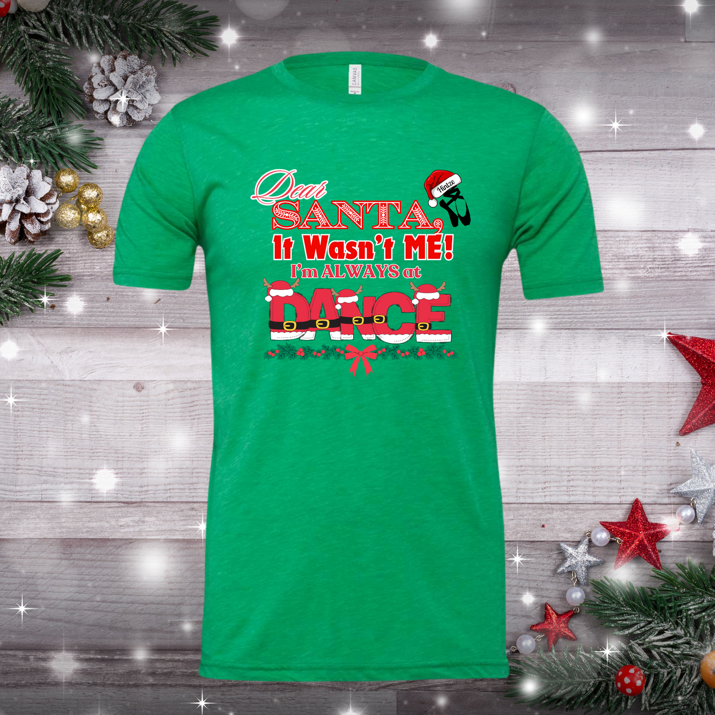 SANTA 🎅 Adult T-Shirt- Hintze Shirt