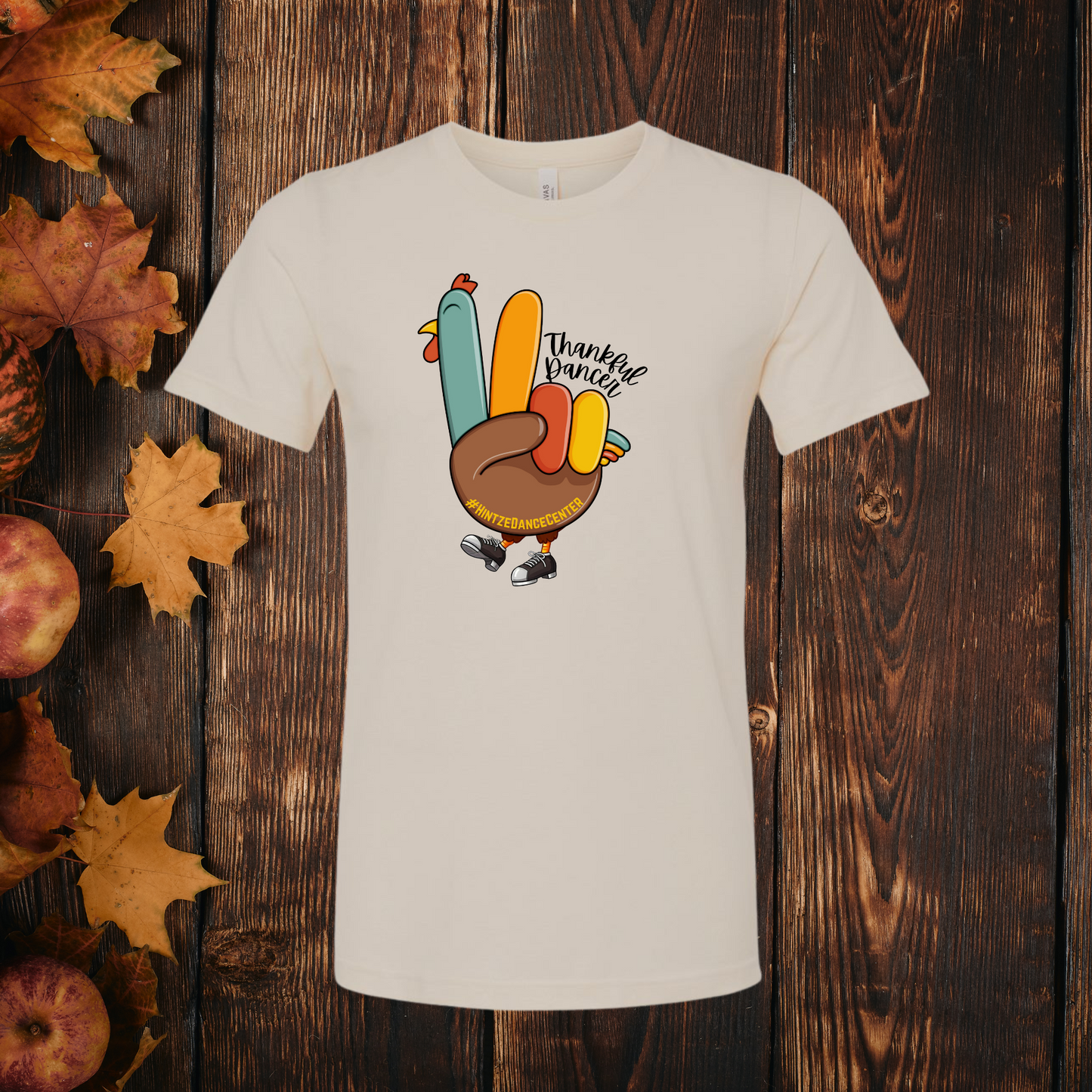 THANKFUL DANCER 🦃 Adult T-Shirt- Hintze Shirt