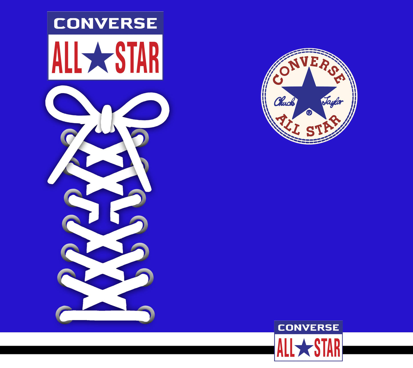 High top shoes 20 oz Skinny Tumbler