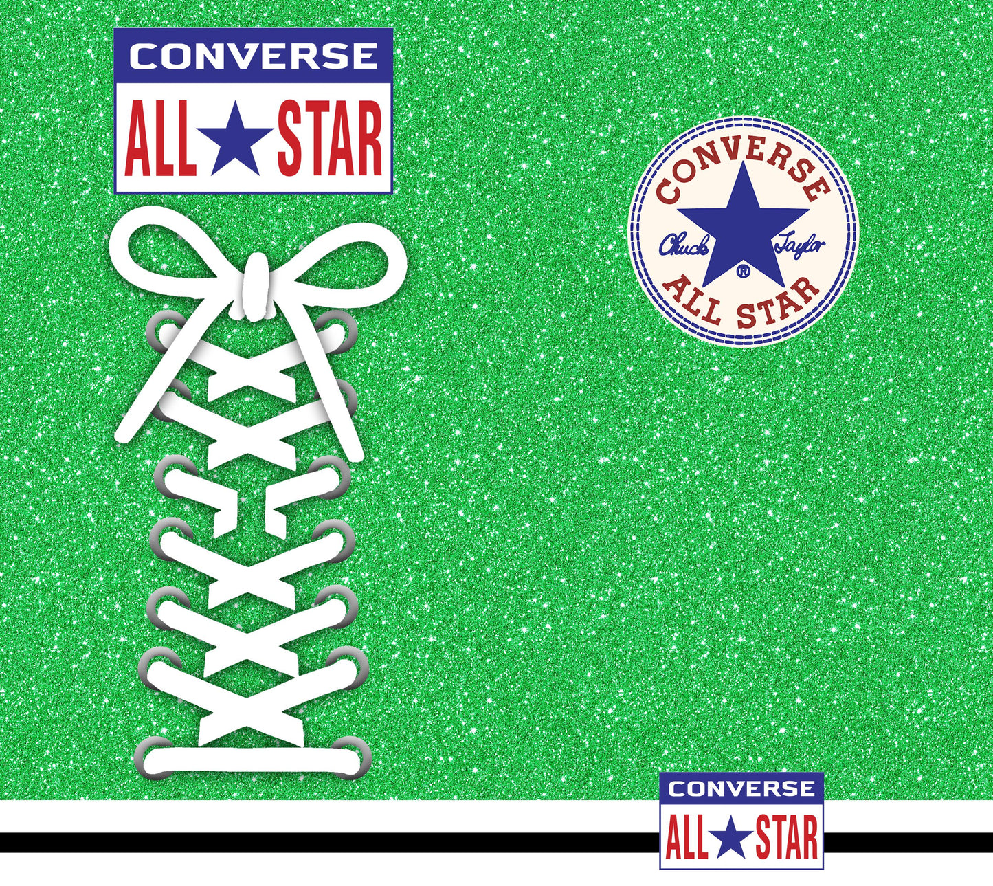 High top shoes 20 oz Skinny Tumbler