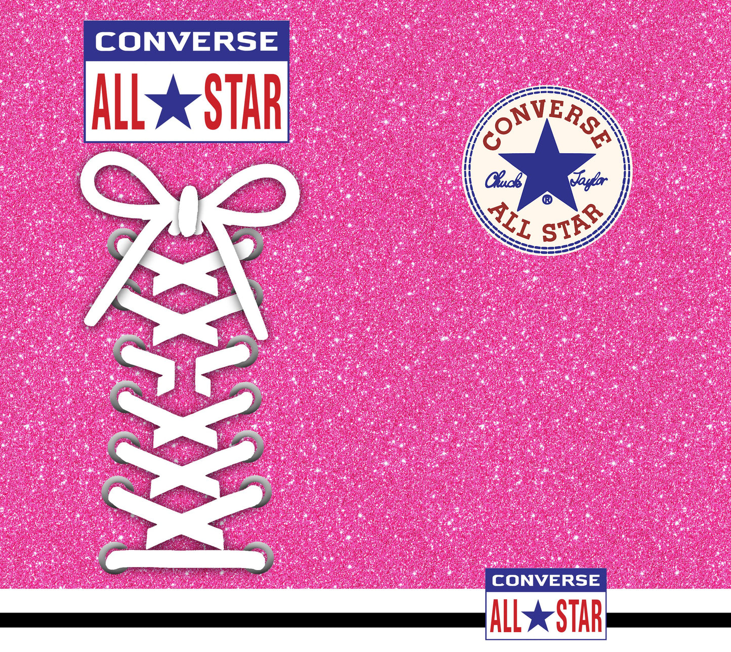 High top shoes 20 oz Skinny Tumbler