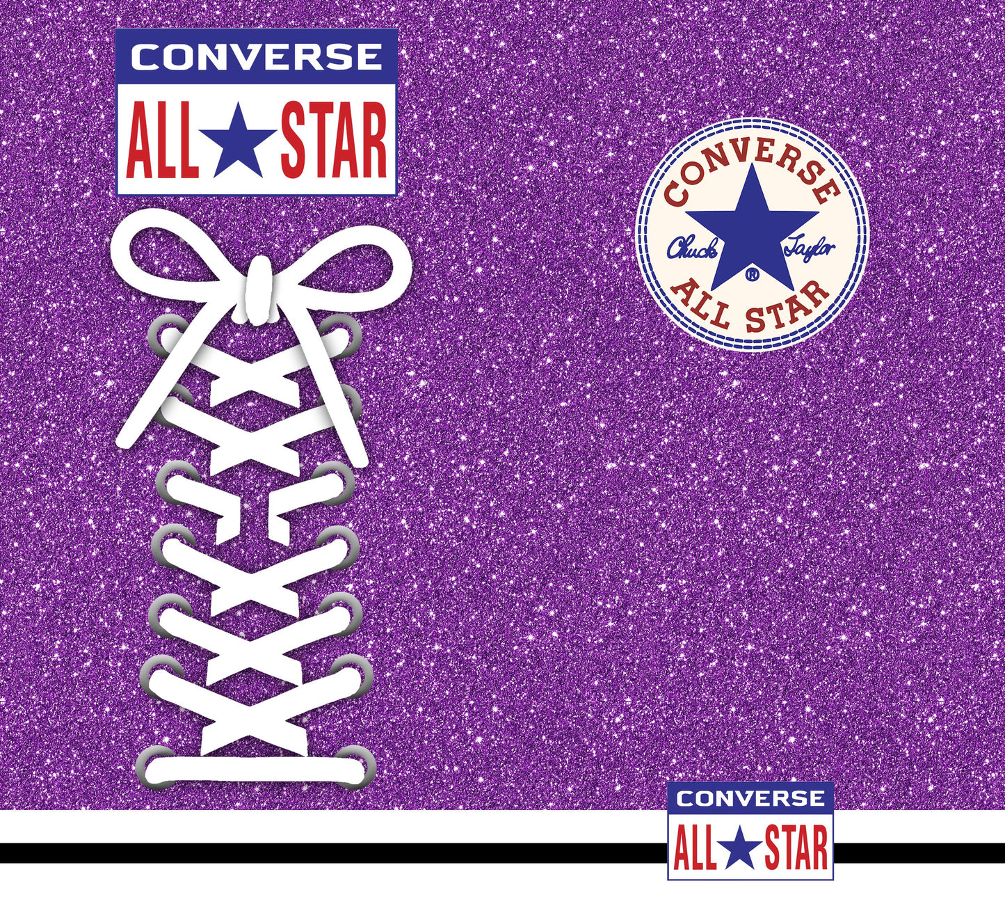 High top shoes 20 oz Skinny Tumbler