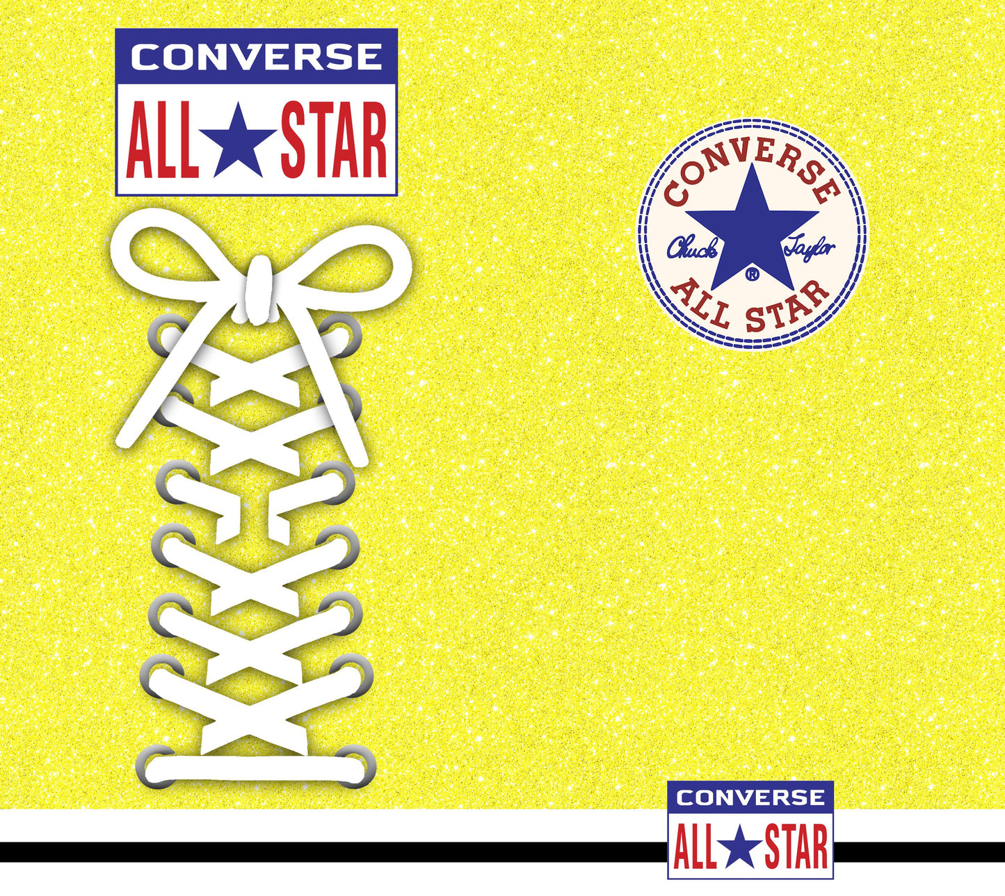 High top shoes 20 oz Skinny Tumbler