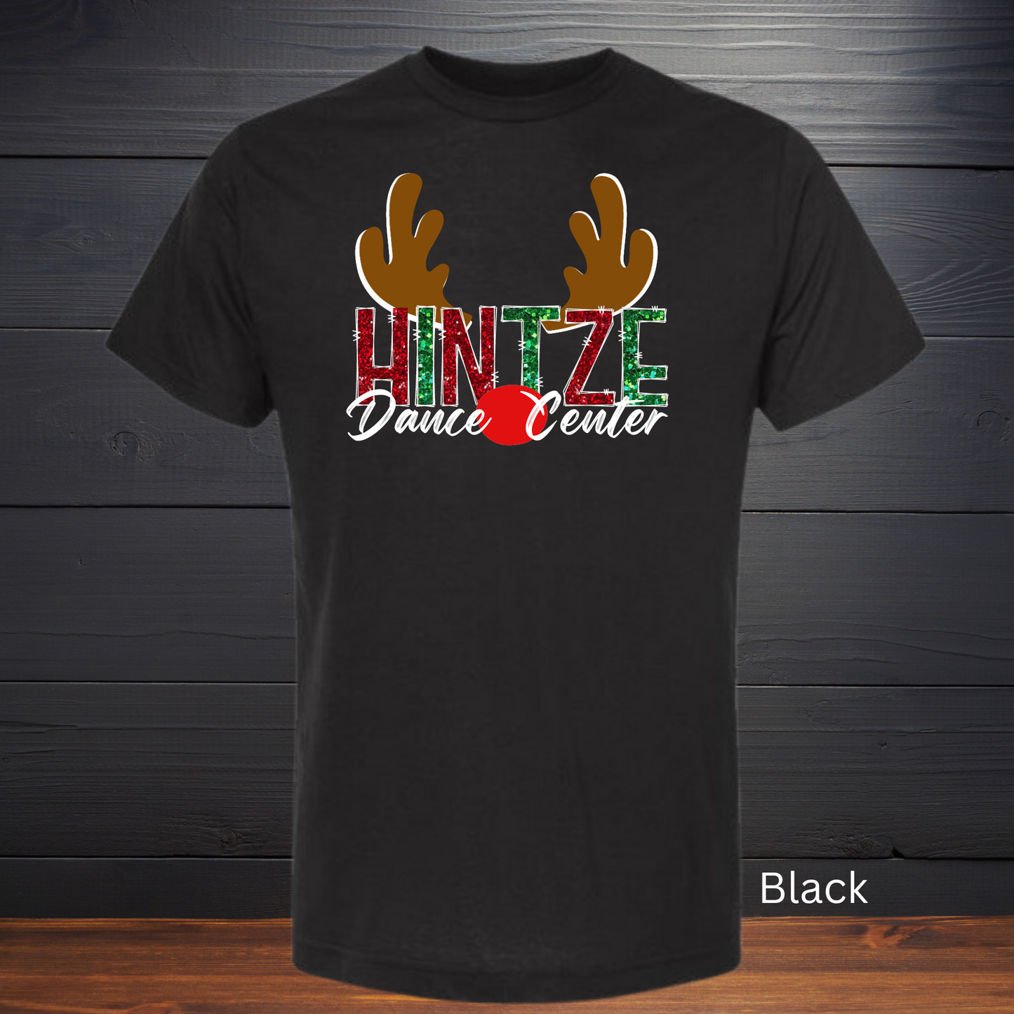 Adult T-Shirt- Hintze Christmas- Reindeer