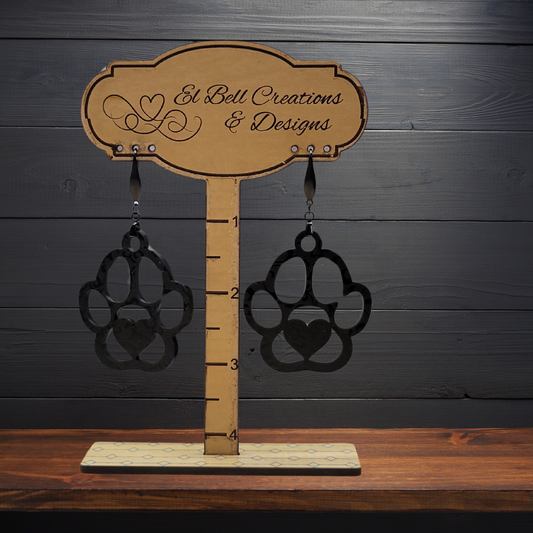 Paw Print Earrings