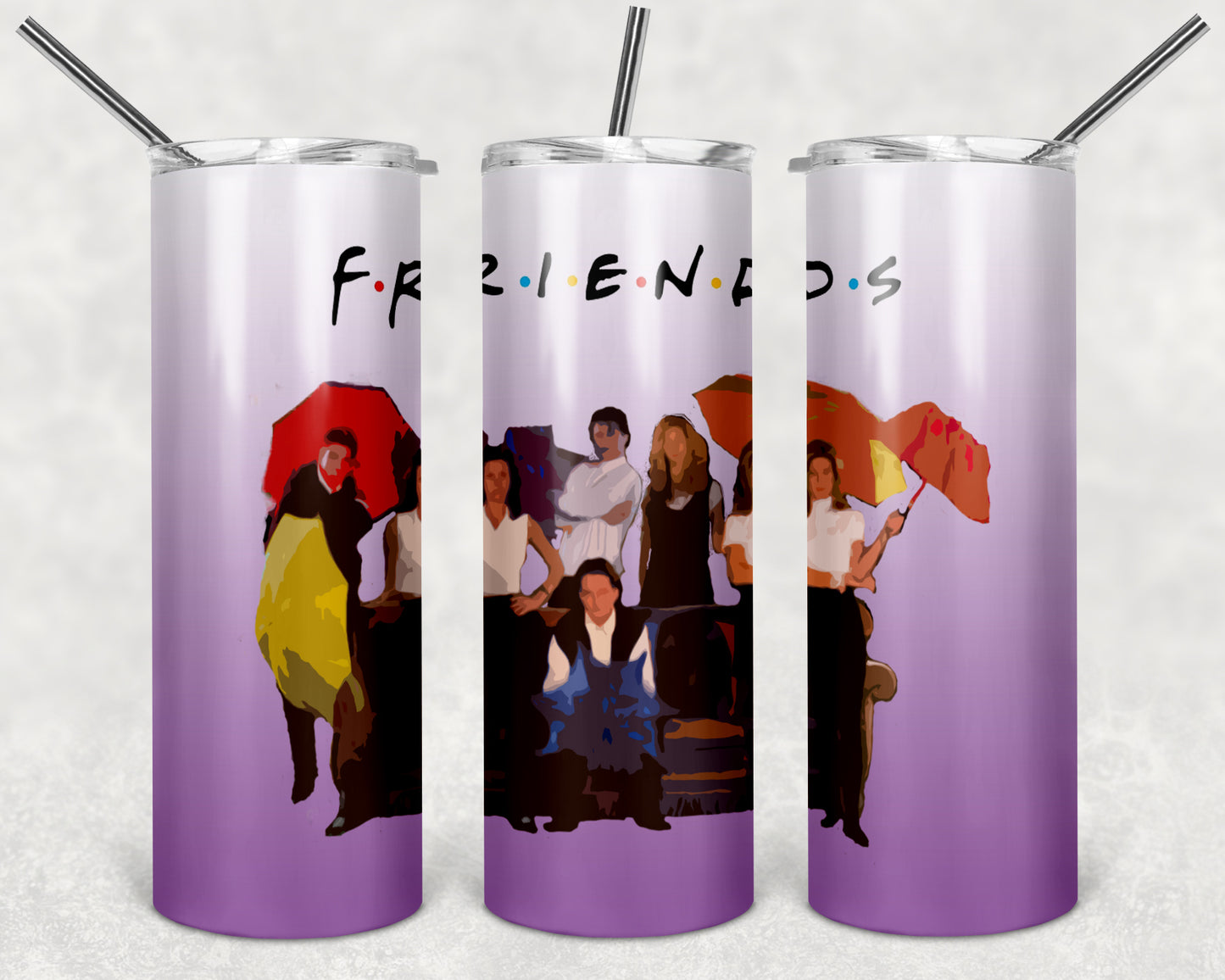 Friends 20 oz Skinny Tumbler