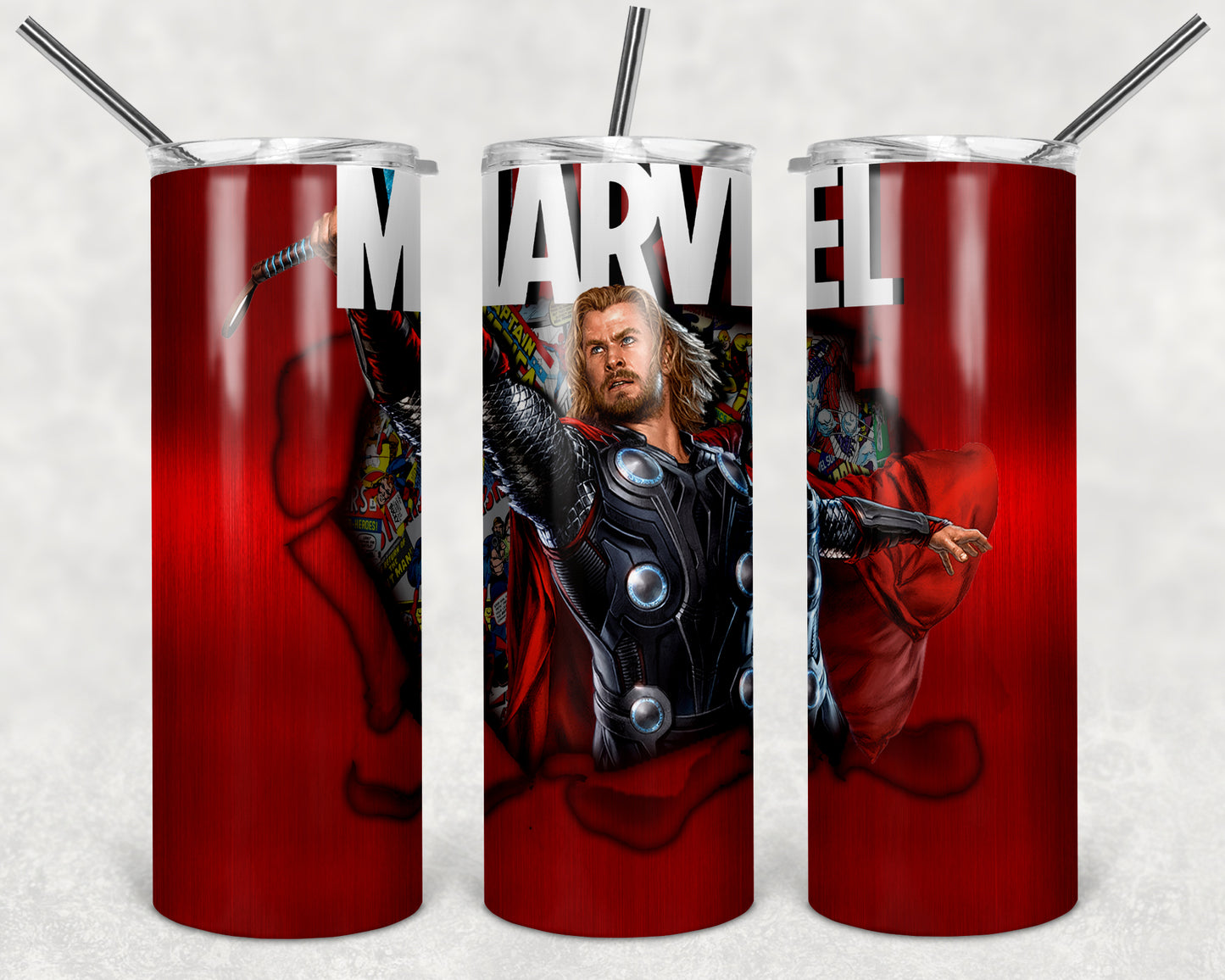 Marvel 20 oz Skinny Tumbler