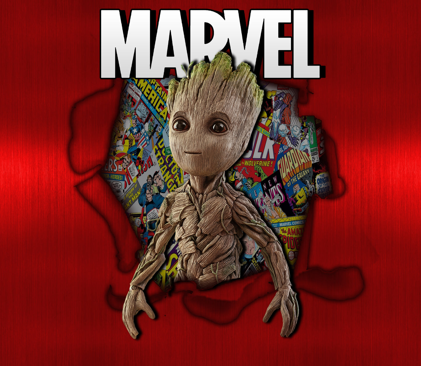 Marvel 20 oz Skinny Tumbler