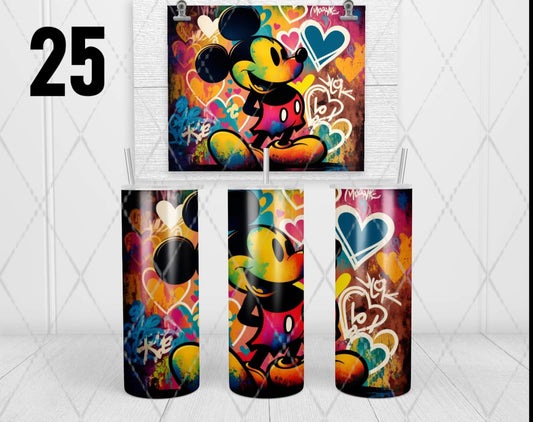 20 oz "Disney Mickey" Skinny Tumbler