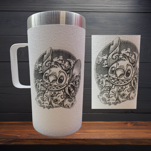 16 oz Laser Engraved  Tumbler with Handle