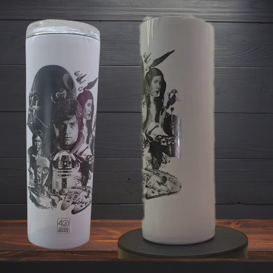 20 oz Laser Engraved Star Wars Tumbler